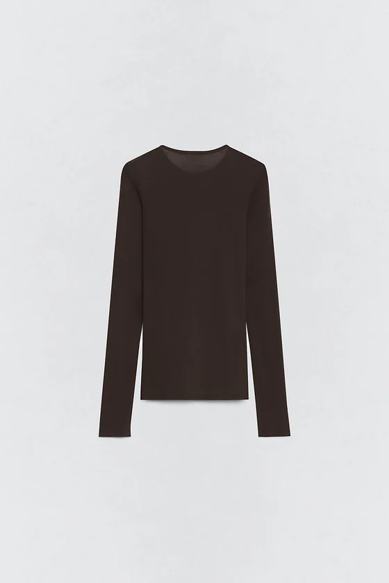 Футболка с воротником хэнли soshiotsuki x zara