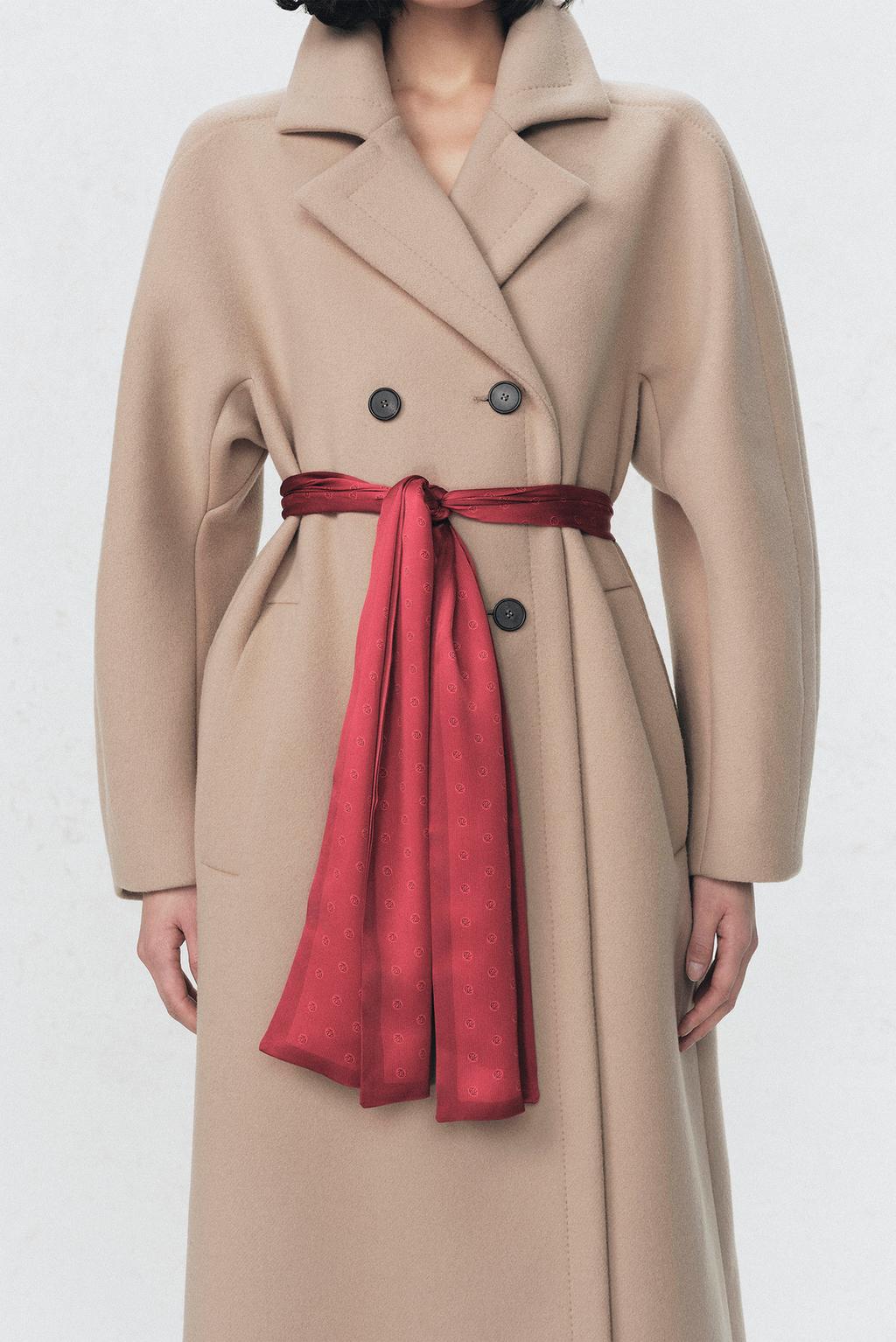 Шелковый платок soshiotsuki x zara