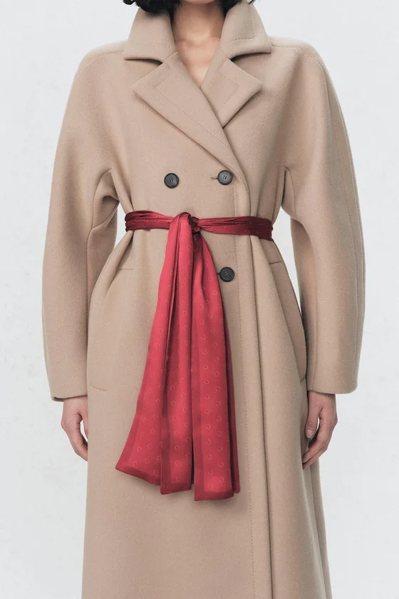 Шелковый платок soshiotsuki x zara