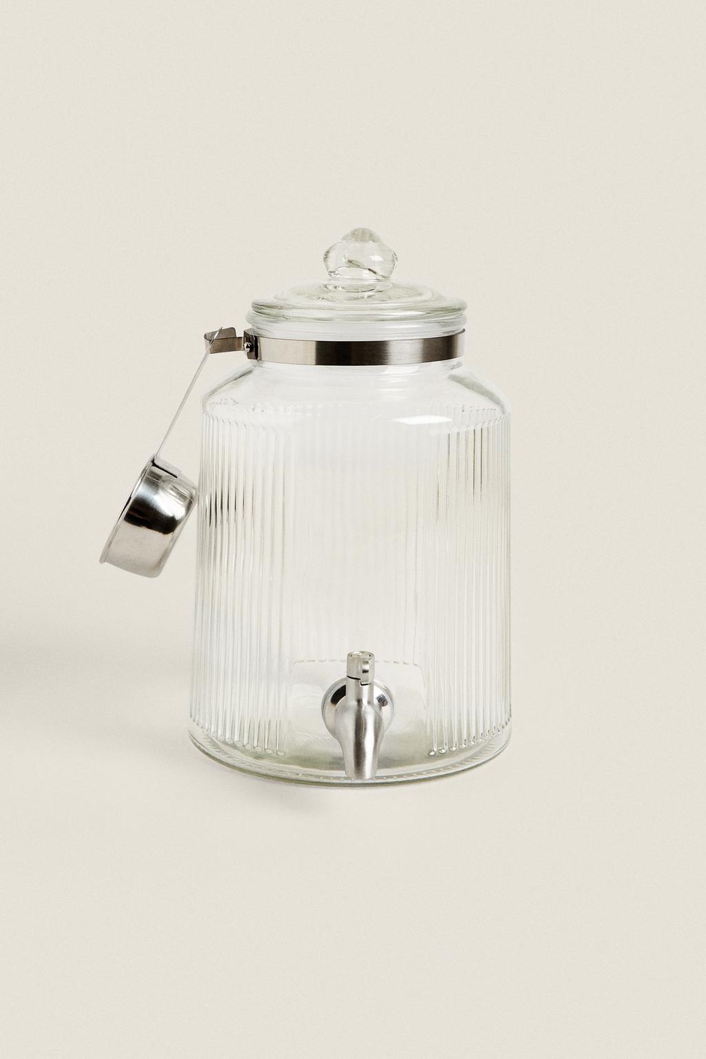 Банка для мягкителя с дозатором и ложкой