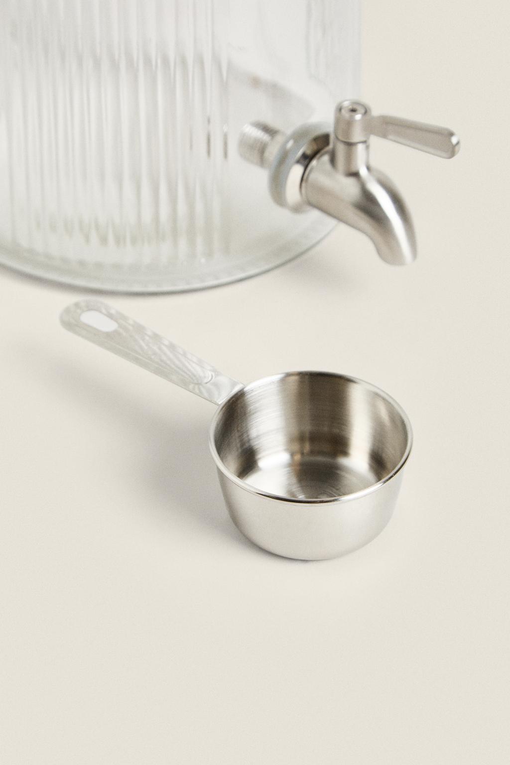 Банка для мягкителя с дозатором и ложкой