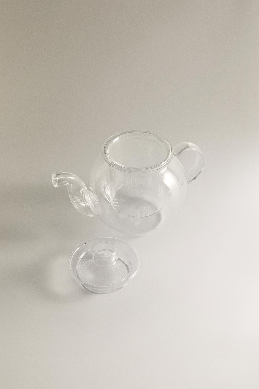 Чайник с фильтром из боросиликатного стекла