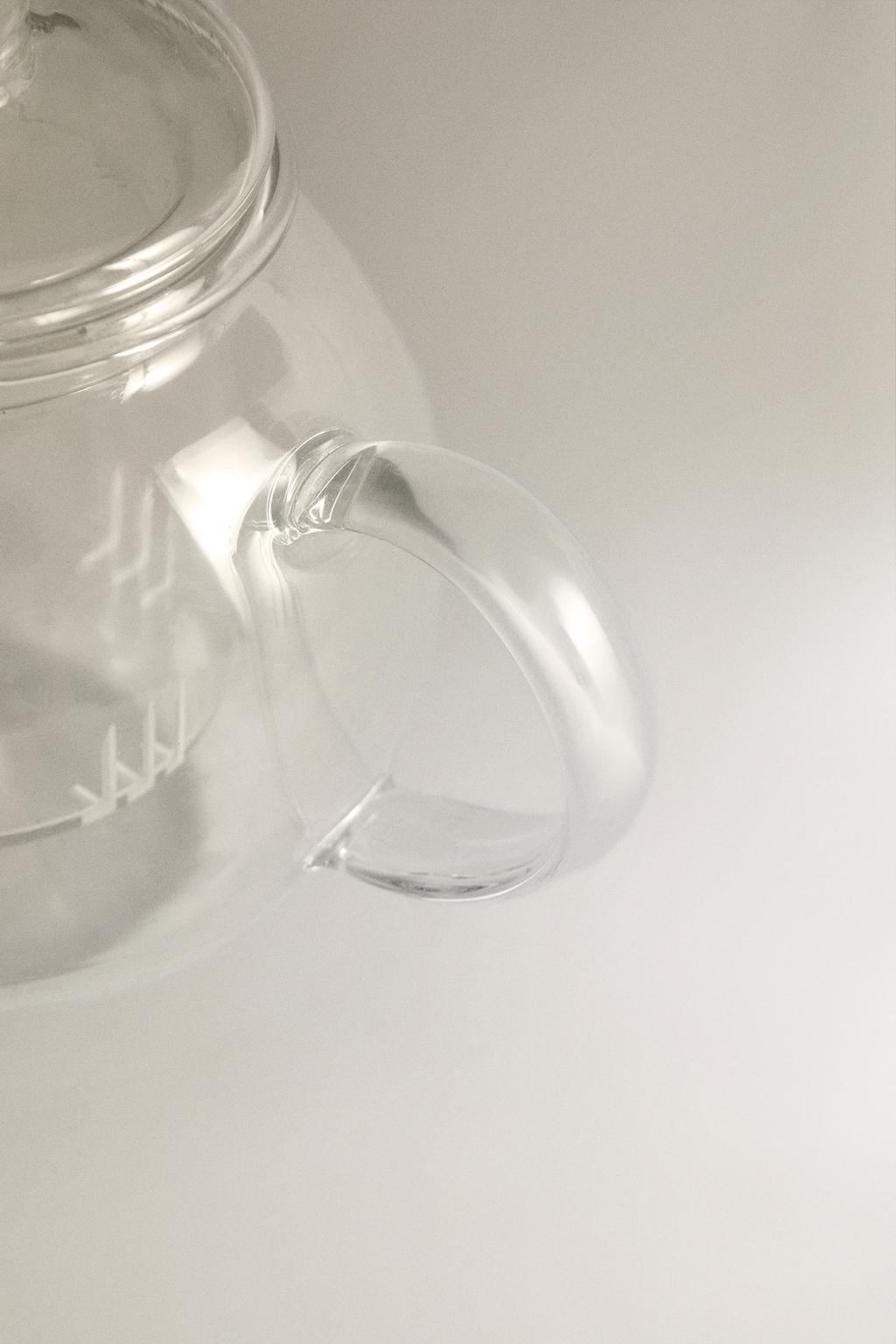 Чайник с фильтром из боросиликатного стекла