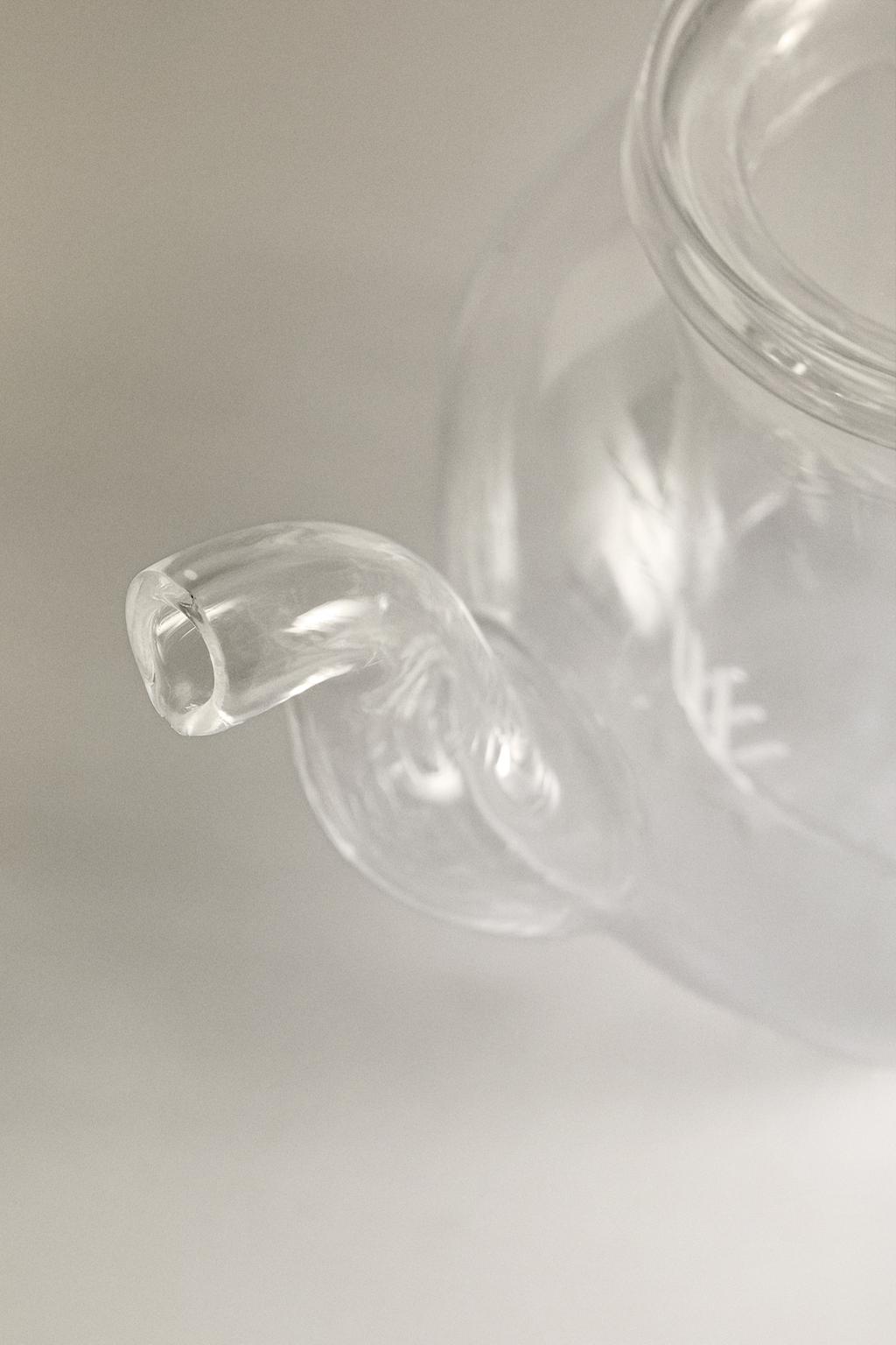 Чайник с фильтром из боросиликатного стекла