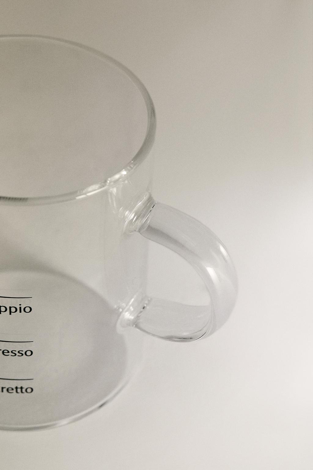 Кружка из боросиликатного стекла с термопереносом