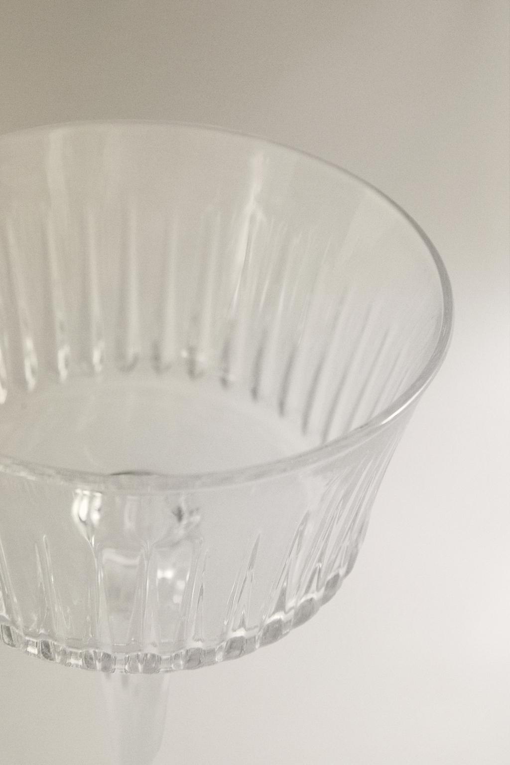 Бокал для игристого вина crystalline со звездчатым узором