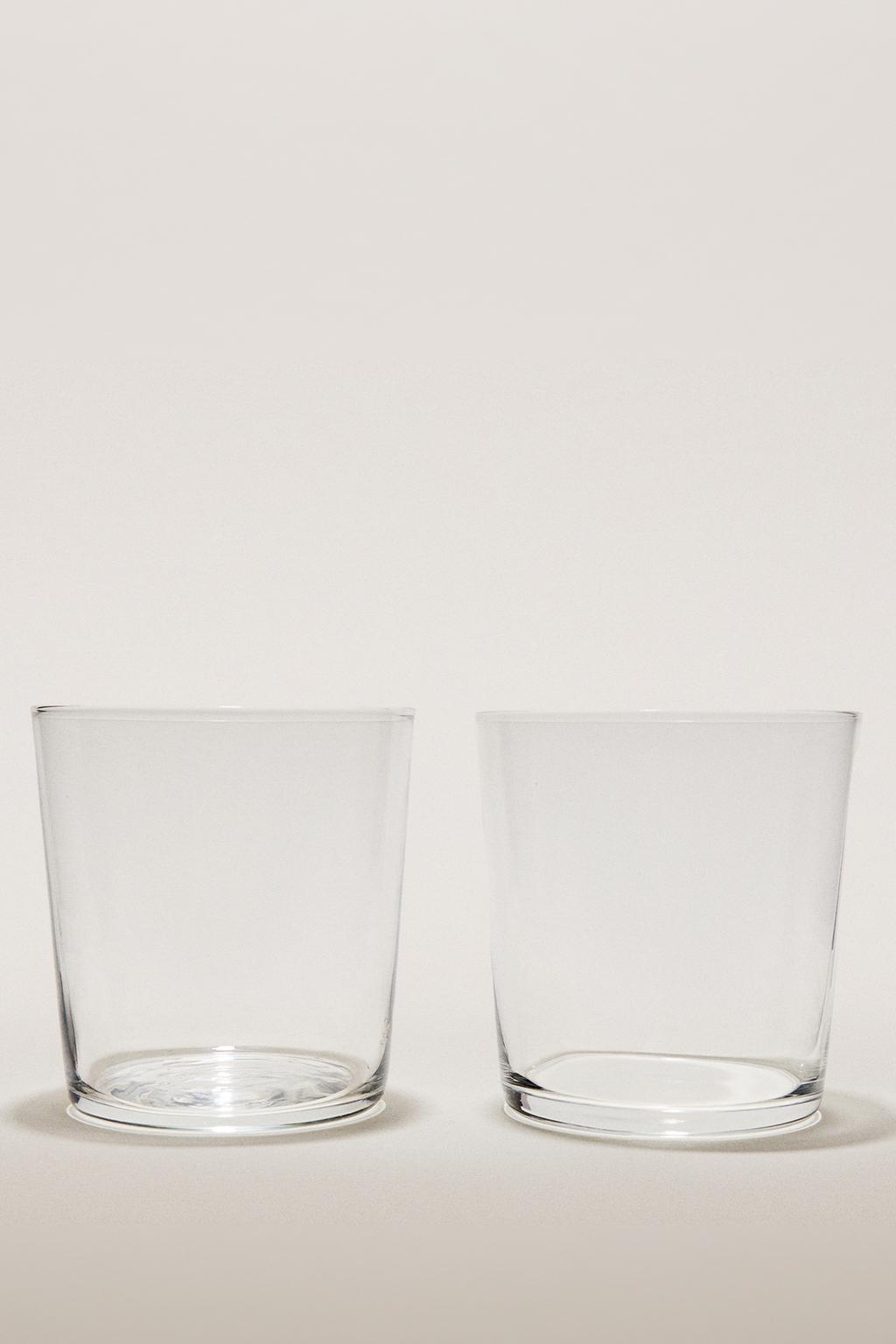 Набор высоких стаканов из стекла (набор из 4 штук)