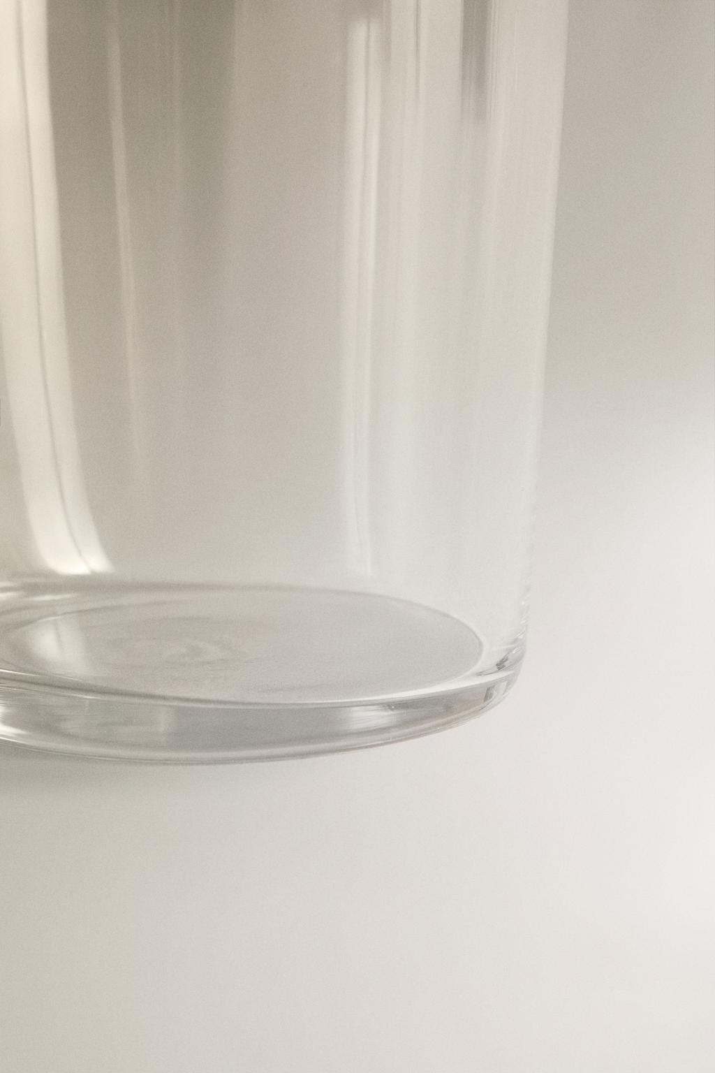 Набор высоких стаканов из стекла (набор из 4 штук)