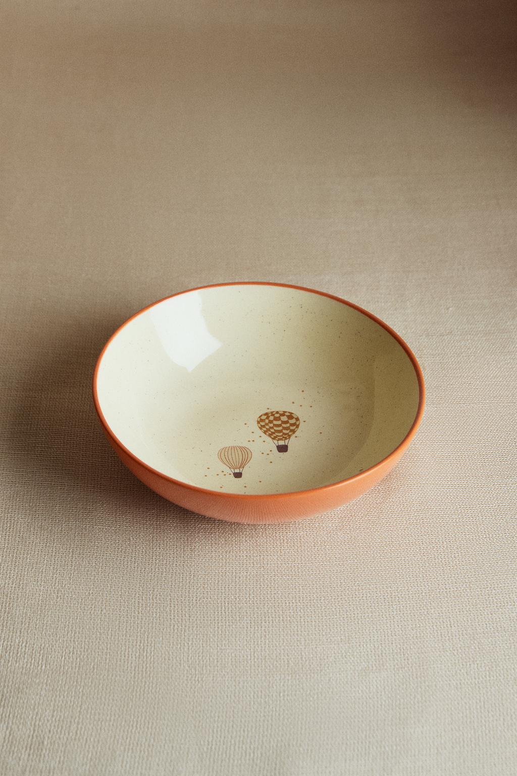 Детская керамическая чаша в форме воздушного шара