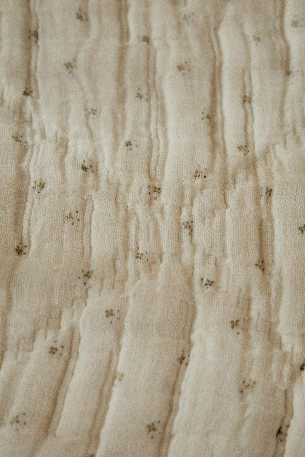 Детский одеял из муслина с цветочным узором