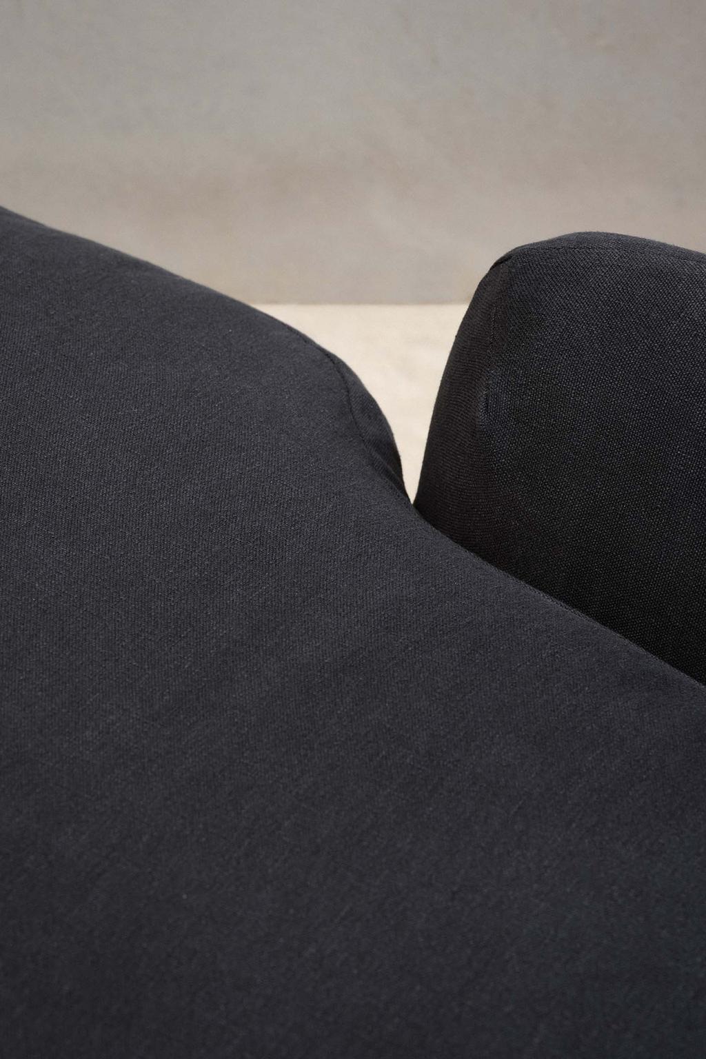 Чехол на диван loveseat 01 из льна