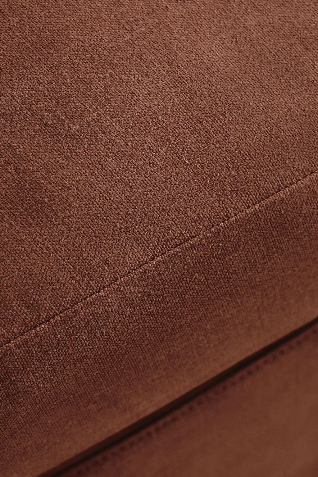 Пуф 01 с чехлом из льна