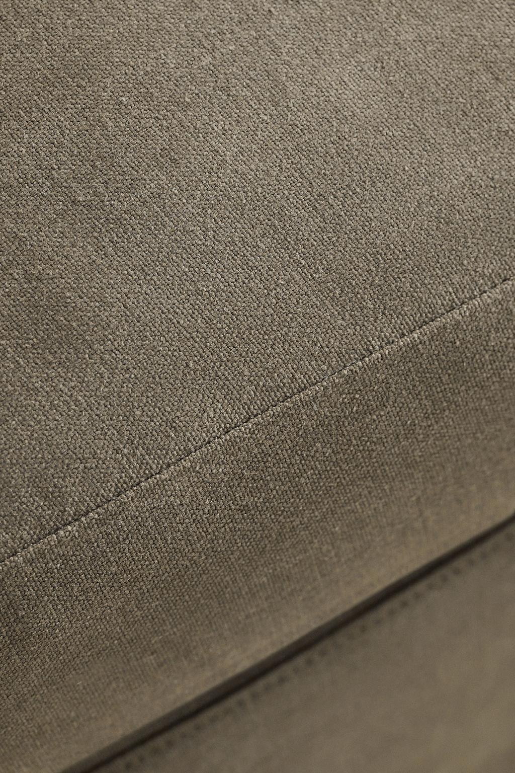 Пуф 01 с чехлом из льна