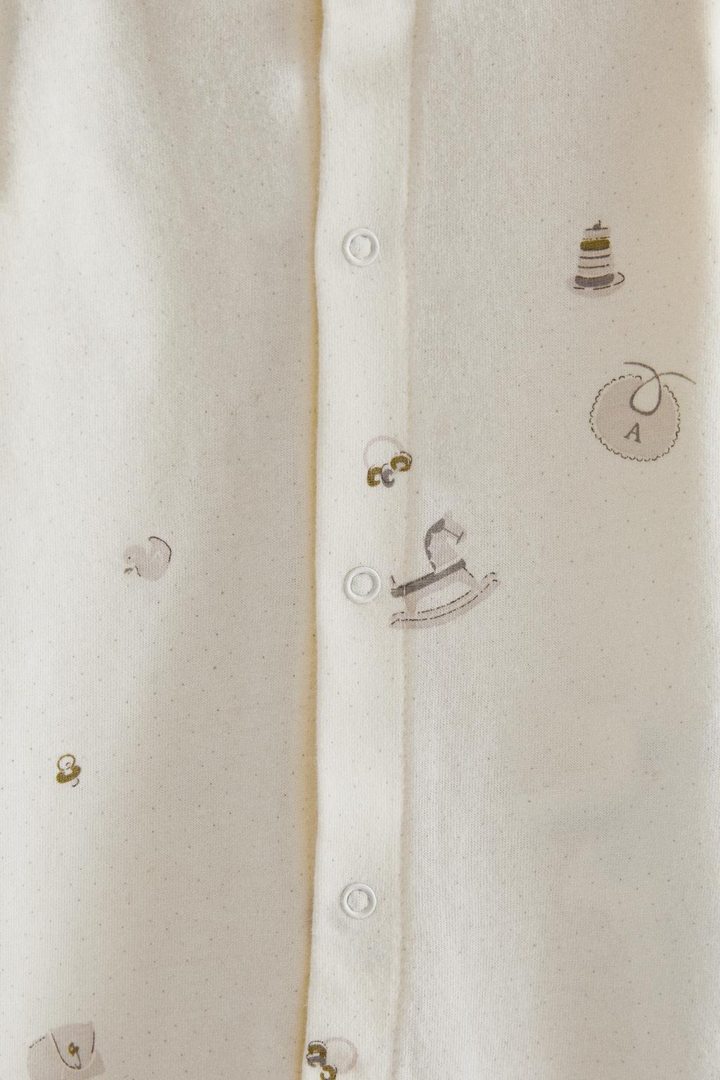 Комплект для младенцев с принтом