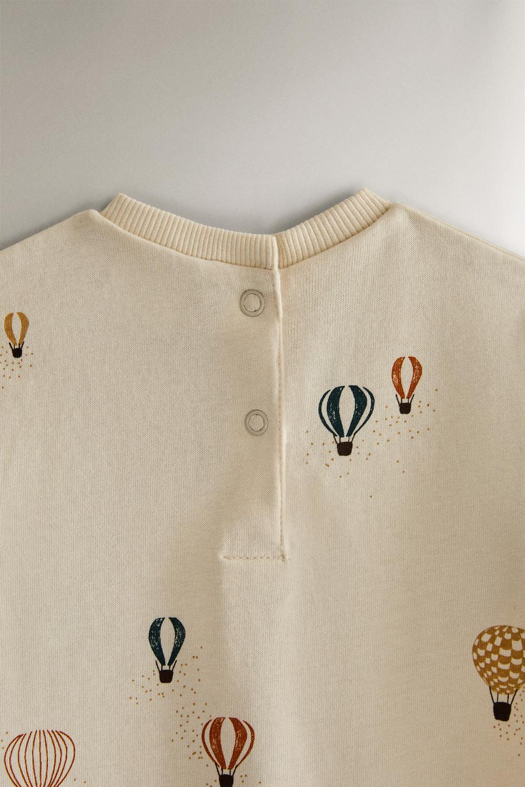 Пелёнка для младенцев из хлопкового джерси с воздушным шаром