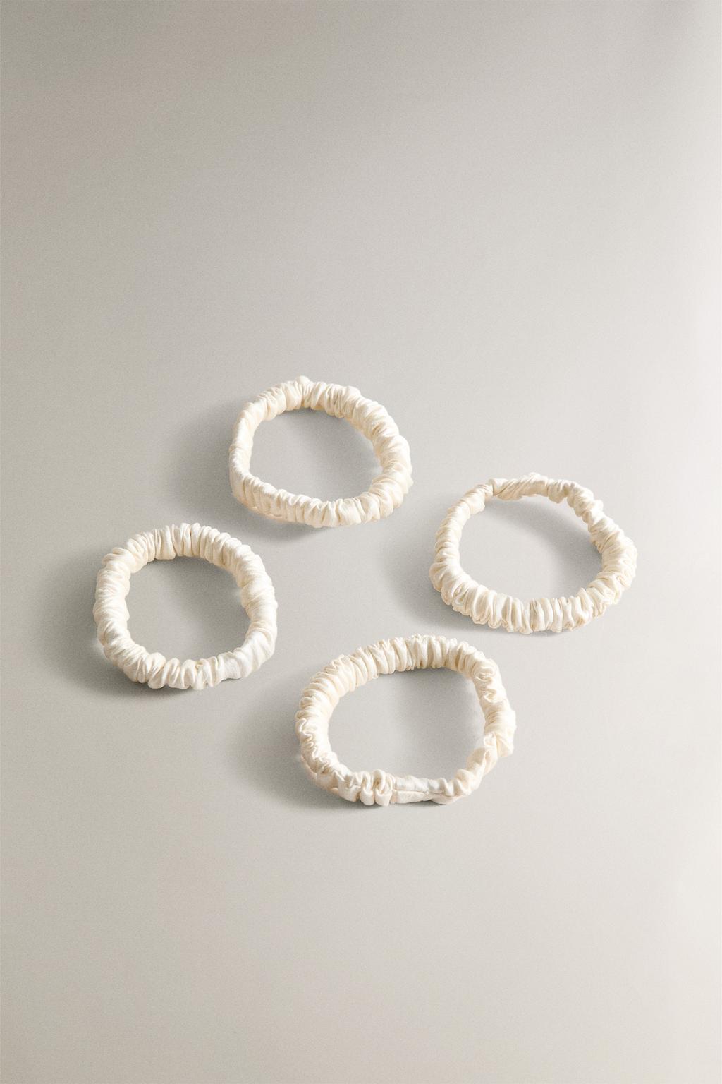 Мягкая резинка для волос из тонкого шелка мульберри