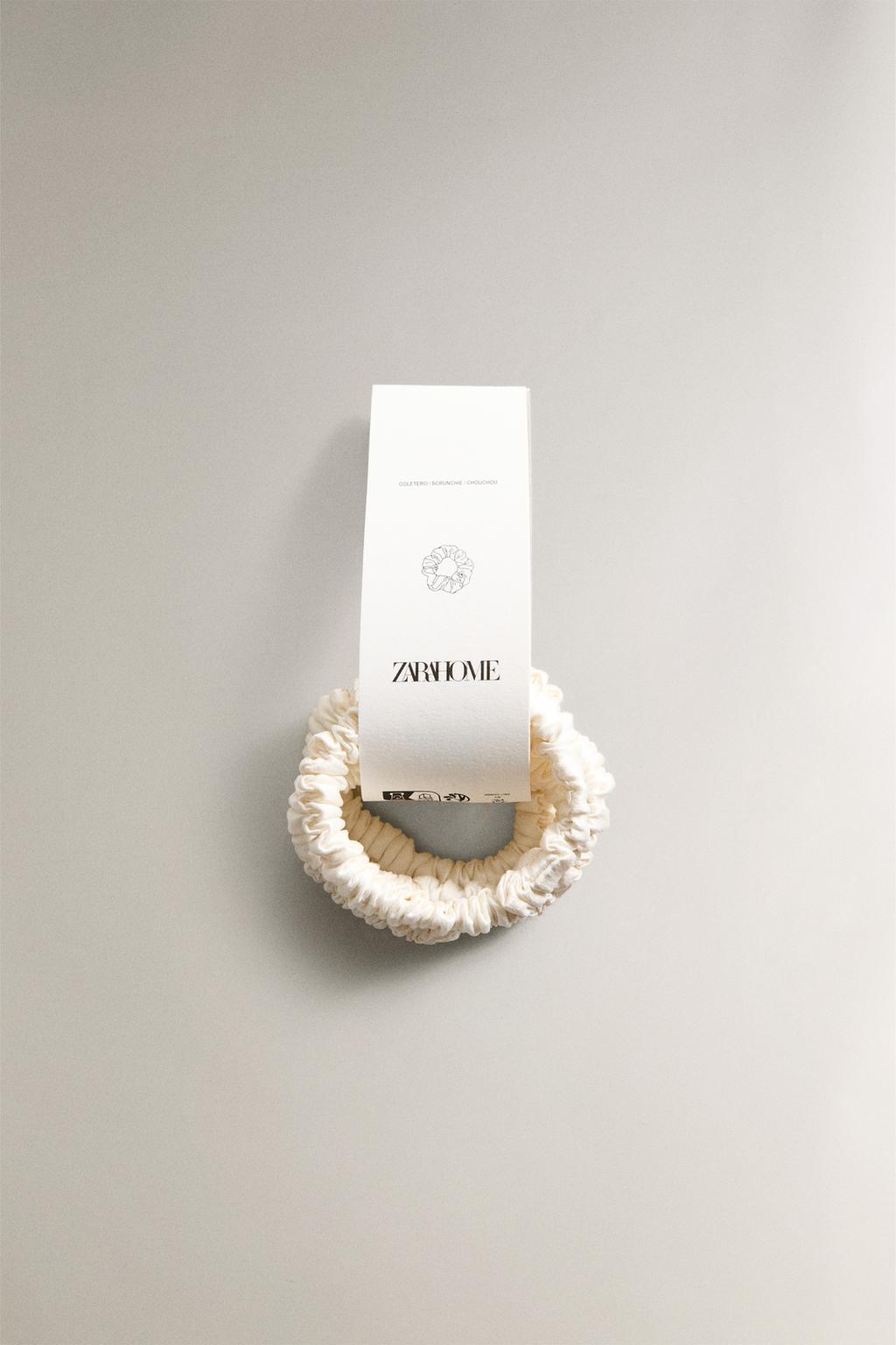 Мягкая резинка для волос из тонкого шелка мульберри