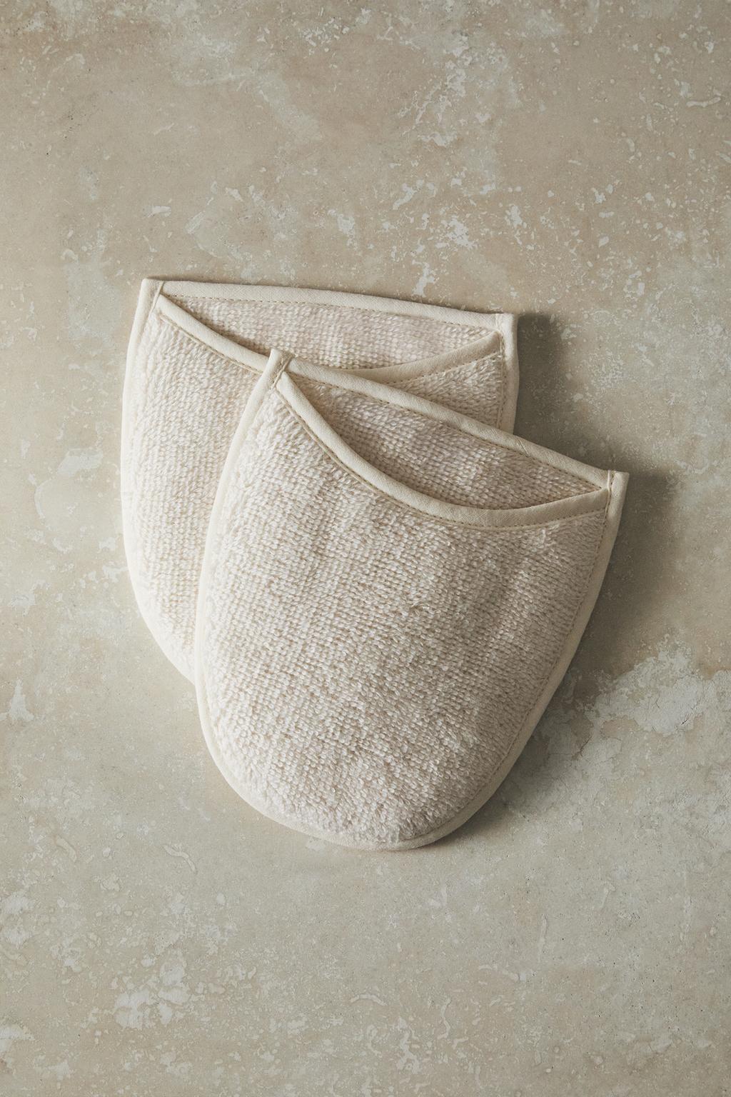 Набор варежек для снятия макияжа (набор из 2 штук)