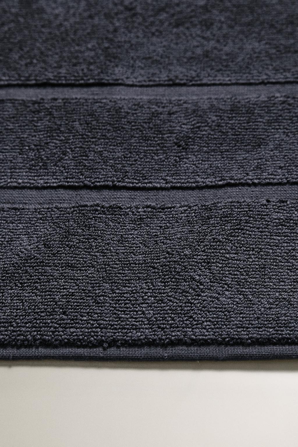 Хлопковый ванночный коврик противоскользящий