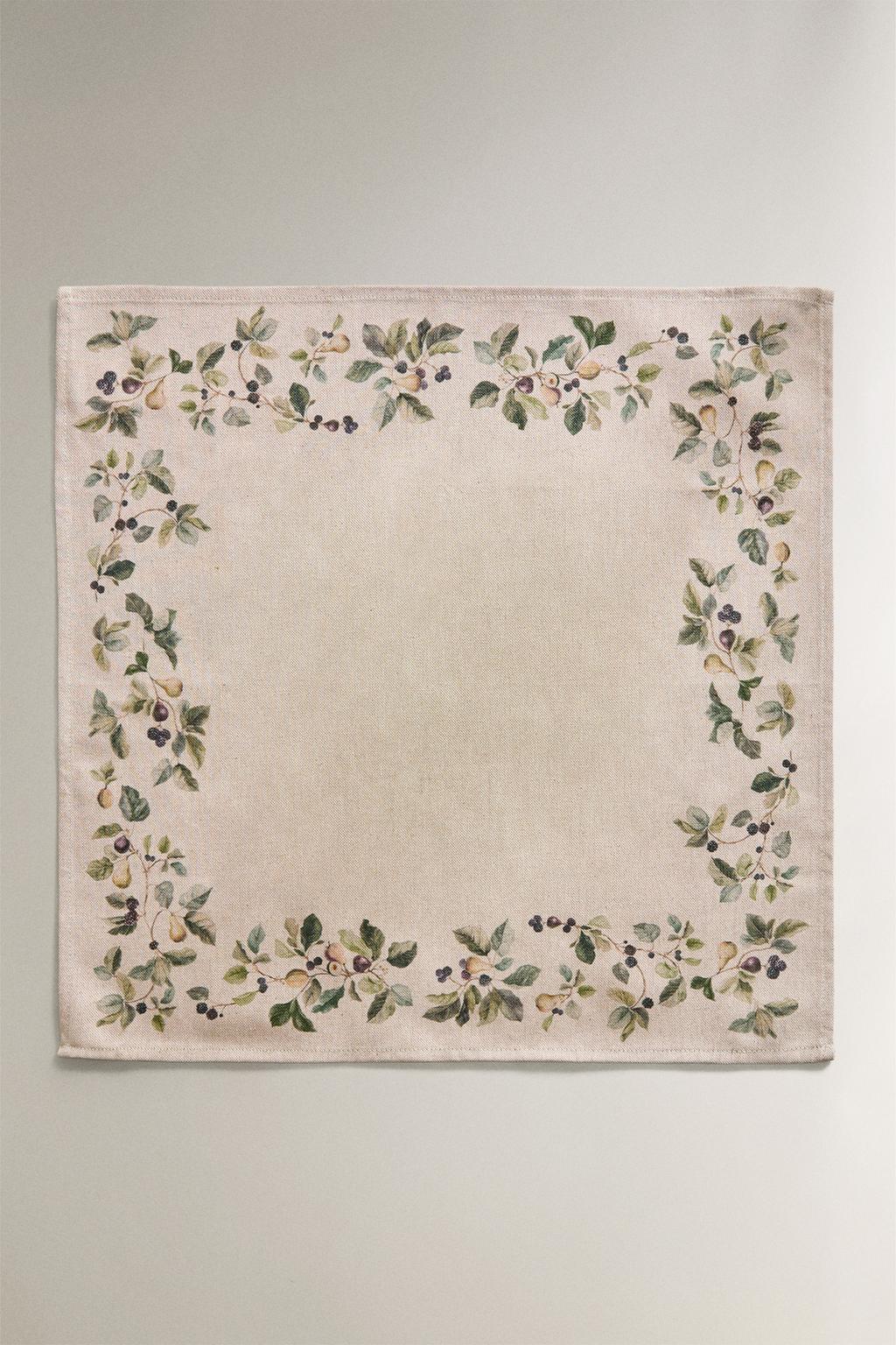 Набор салфеток с фруктовым принтом (набор из 2)