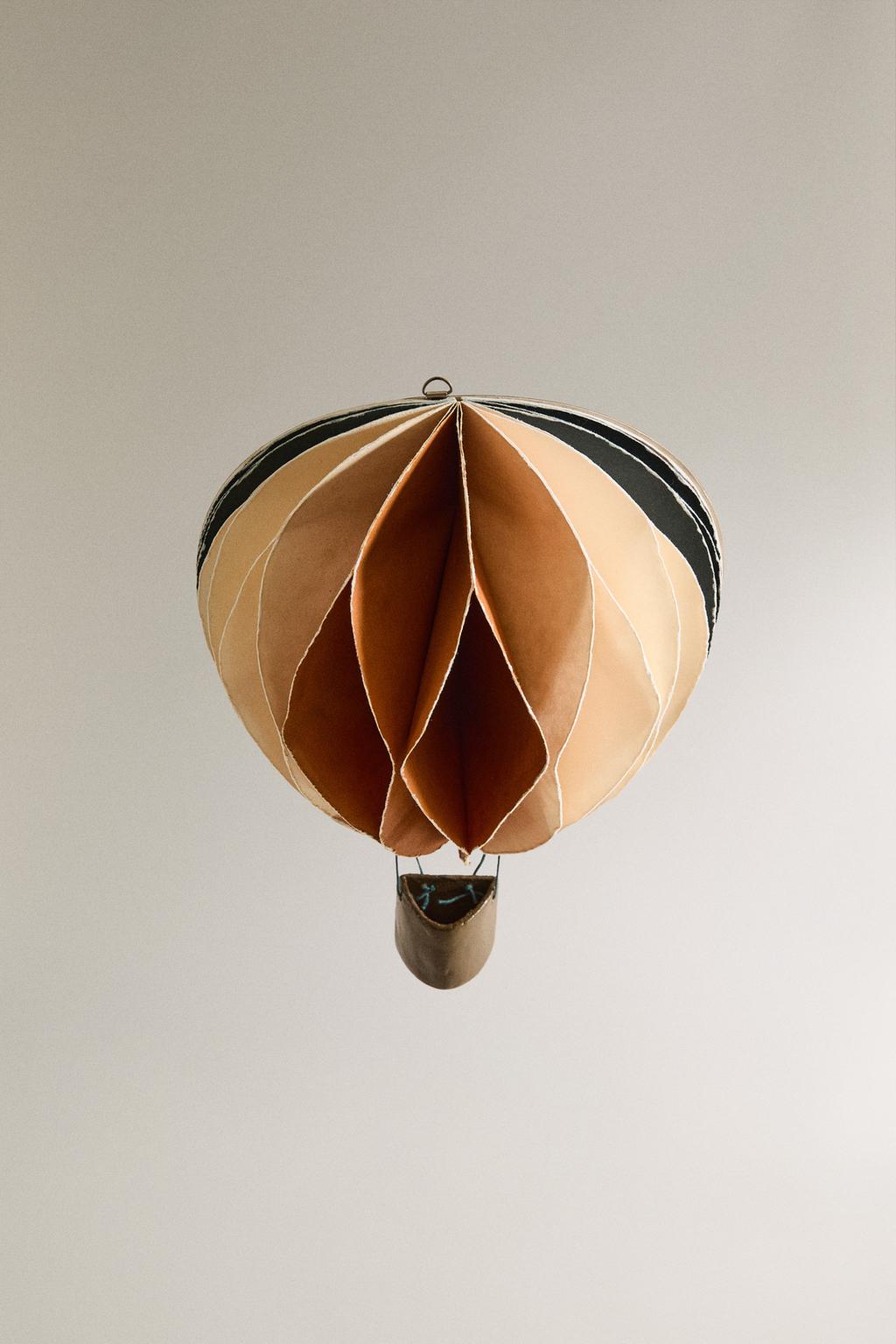 Бумажный шар на стену (12 см) разноцветный