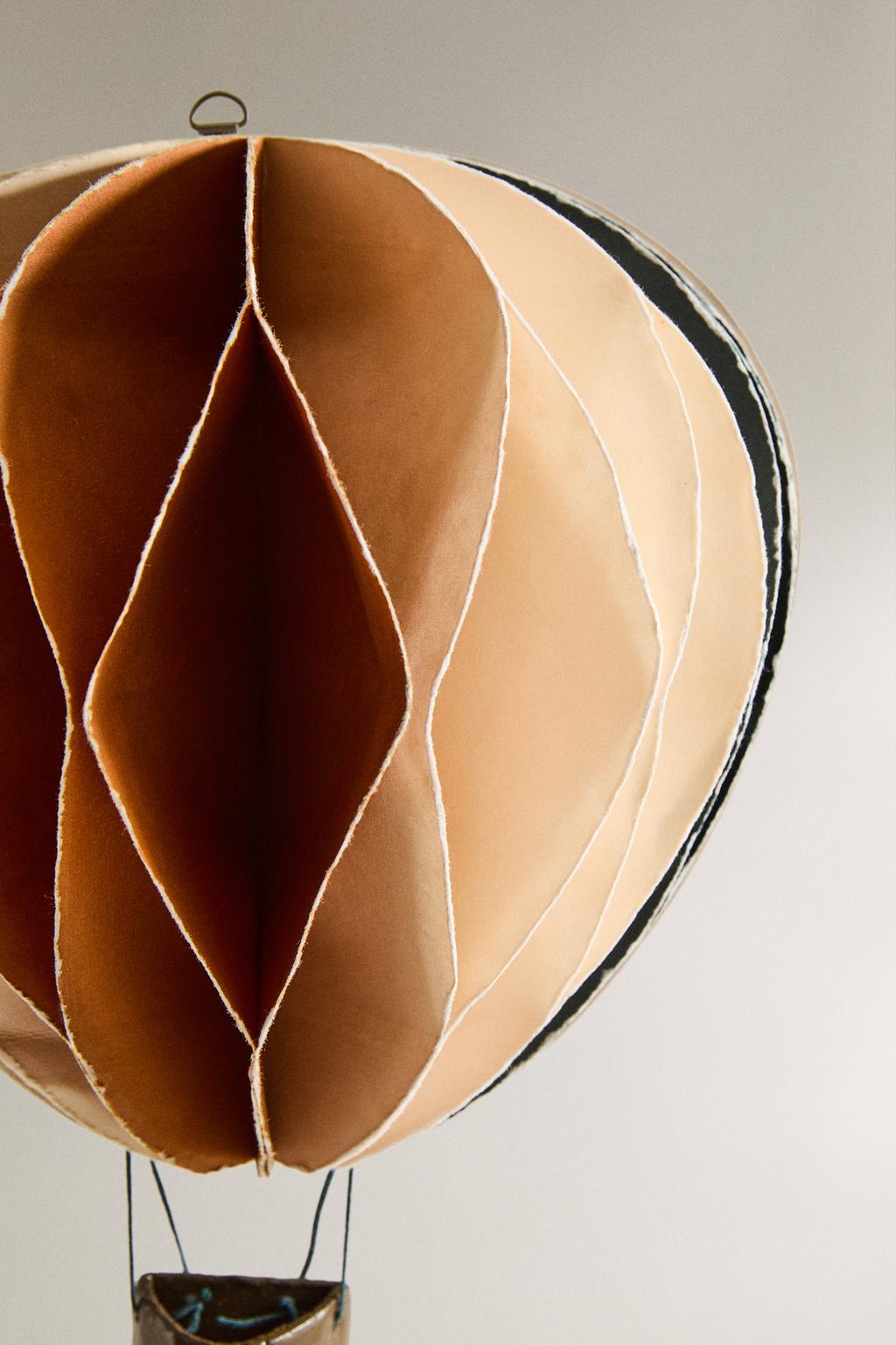 Бумажный шар на стену (12 см) разноцветный