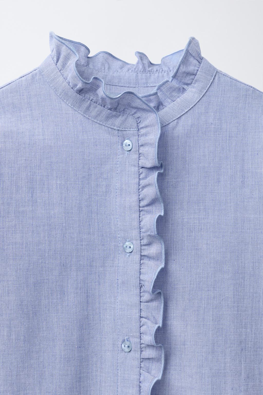 РУБАШКА С ВОЛАНАМИ