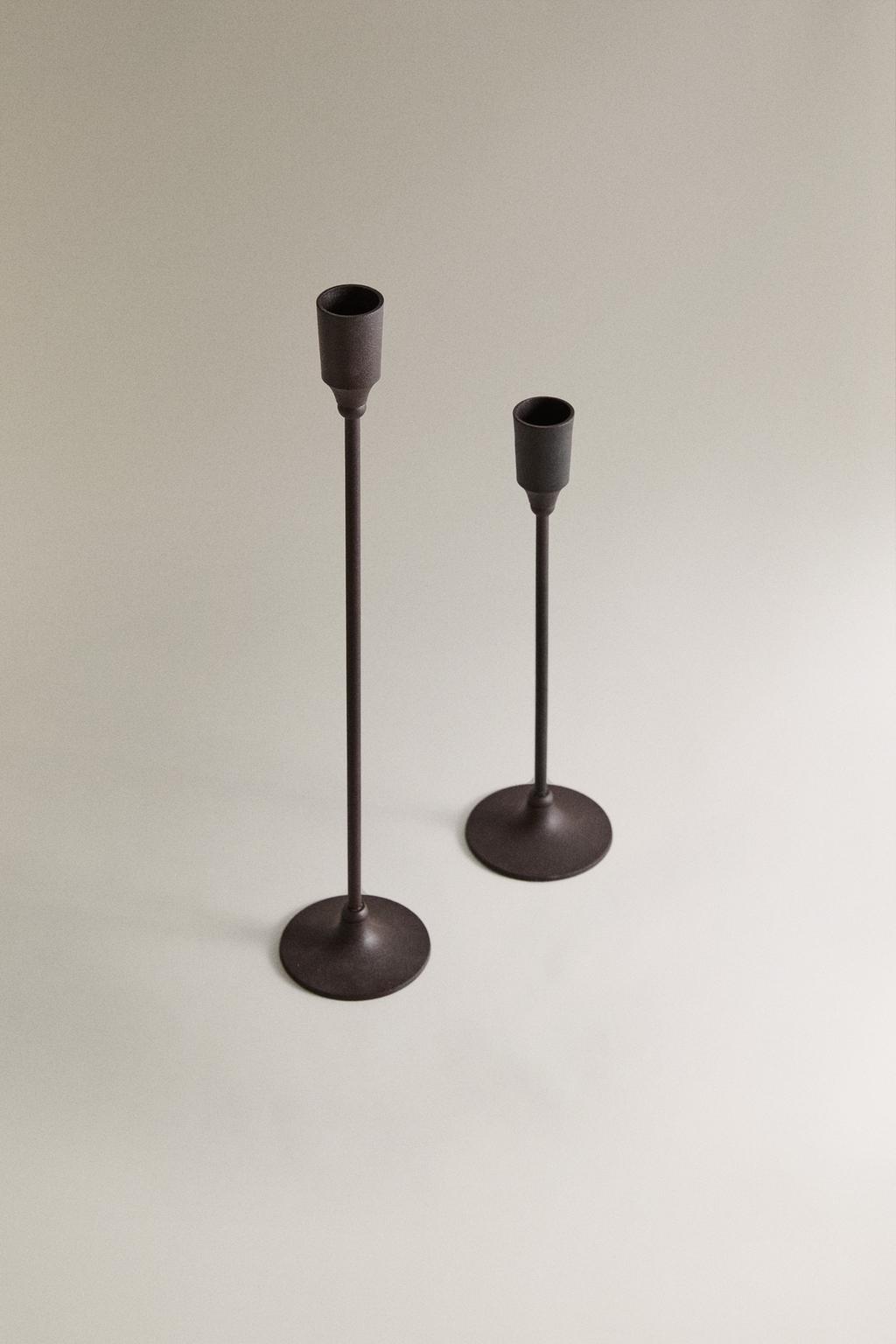 Латунная подсвечница