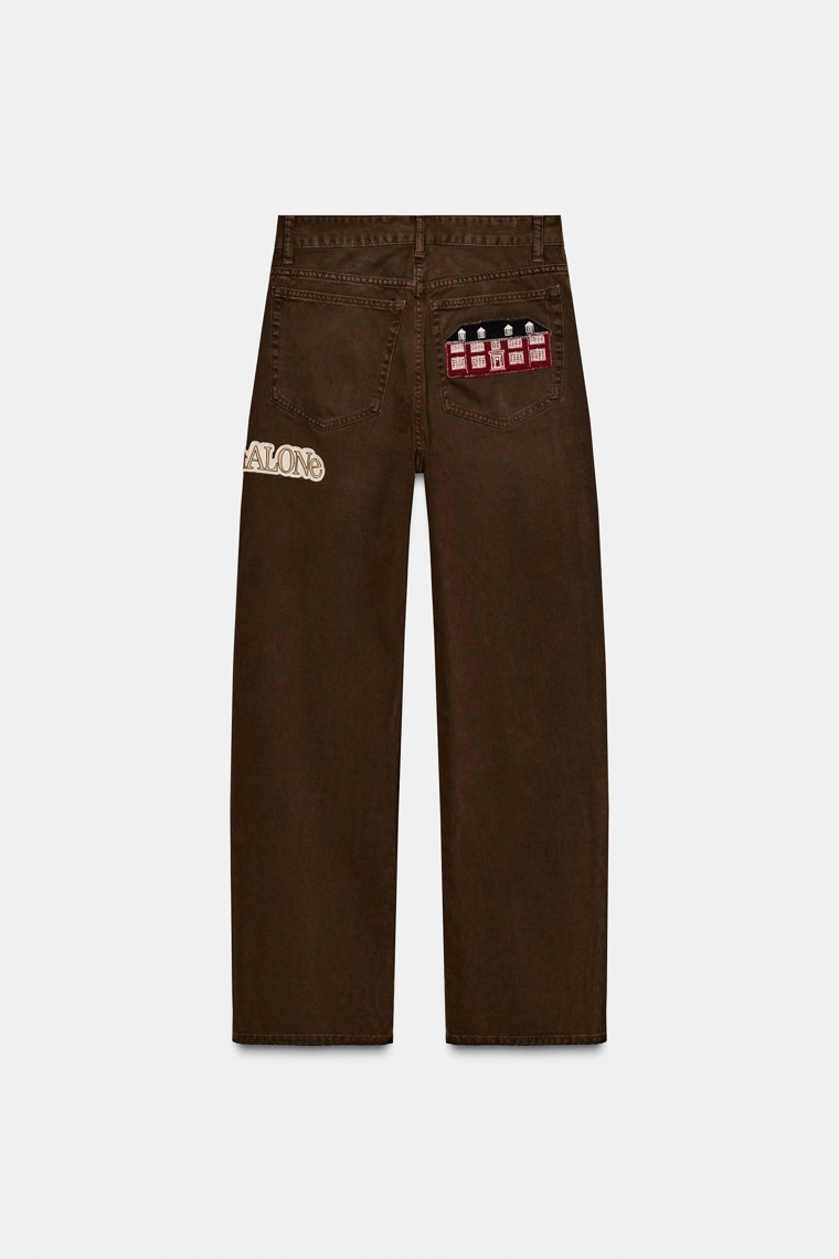 ДЖИНСЫ TRF BAGGY ОВЕРСАЙЗ HOME ALONE™