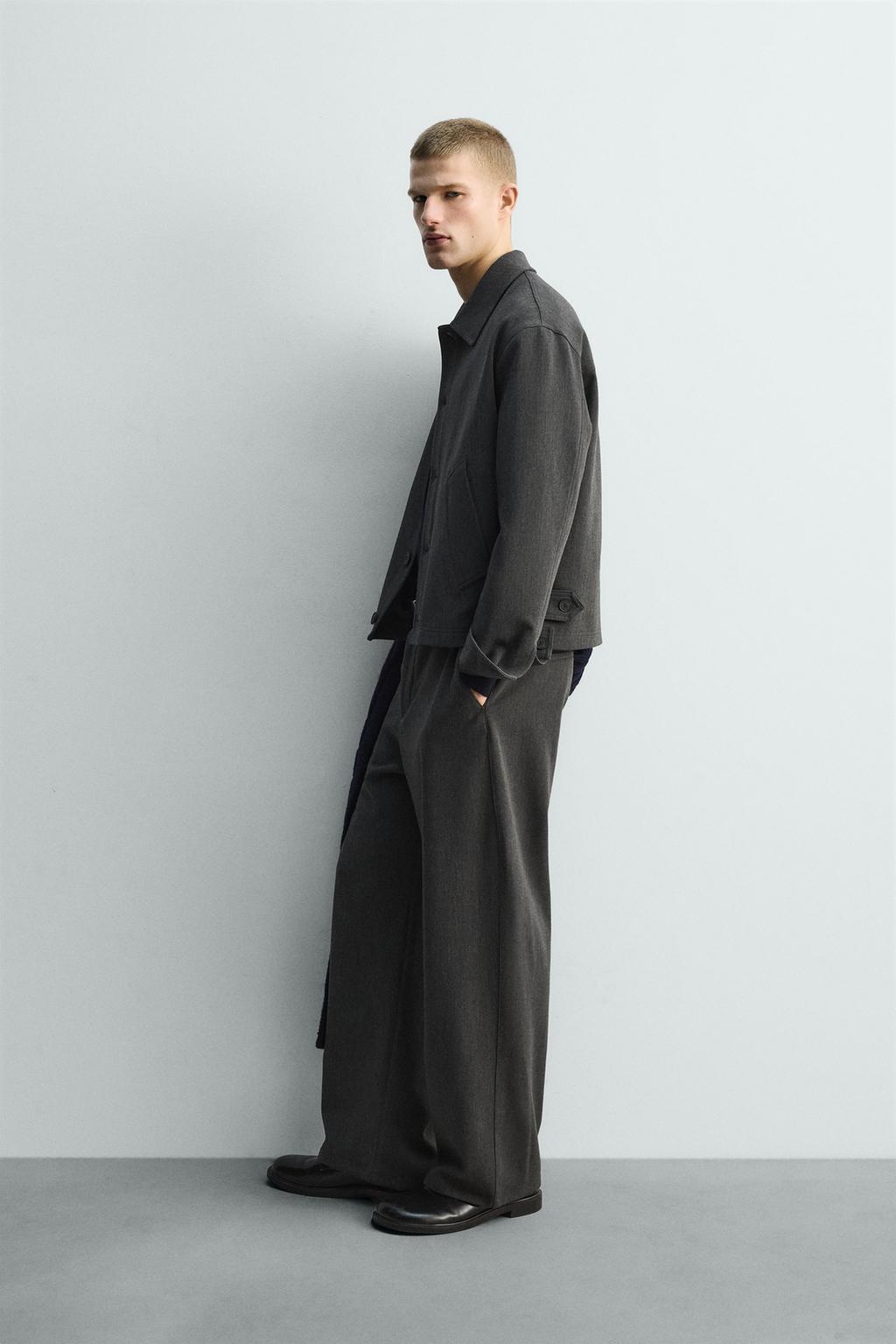 КУРТКА-РУБАШКА ИЗ РЕЛЬЕФНОЙ ТКАНИ