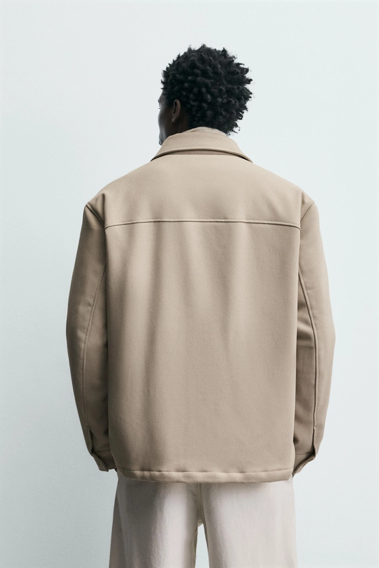 МЯГКАЯ СТЕГАНАЯ КУРТКА-РУБАШКА