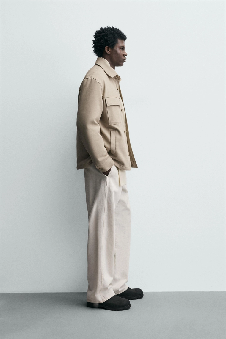 МЯГКАЯ СТЕГАНАЯ КУРТКА-РУБАШКА