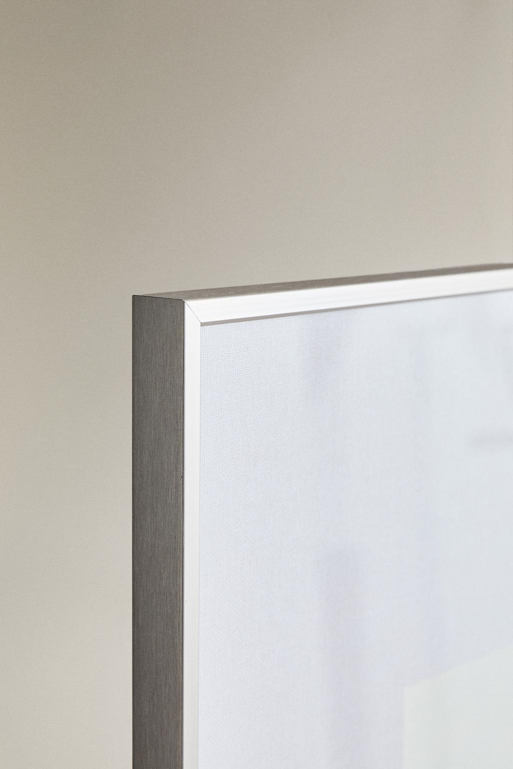 Серебряная металлическая рамка для фотографий