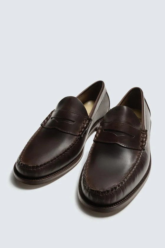 Лоферы castellano 1920 ® от zara man