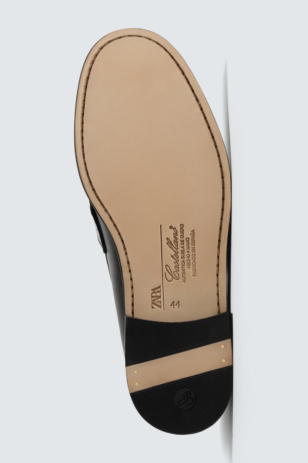 Лоферы castellano 1920 ® от zara man