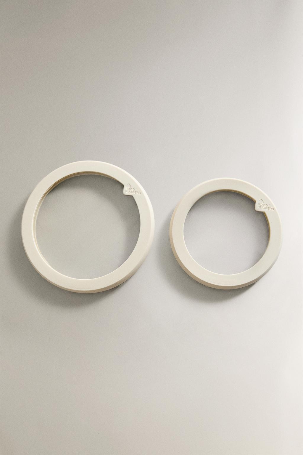 Набор силиконовых и стеклянных крышек (набор из 2)