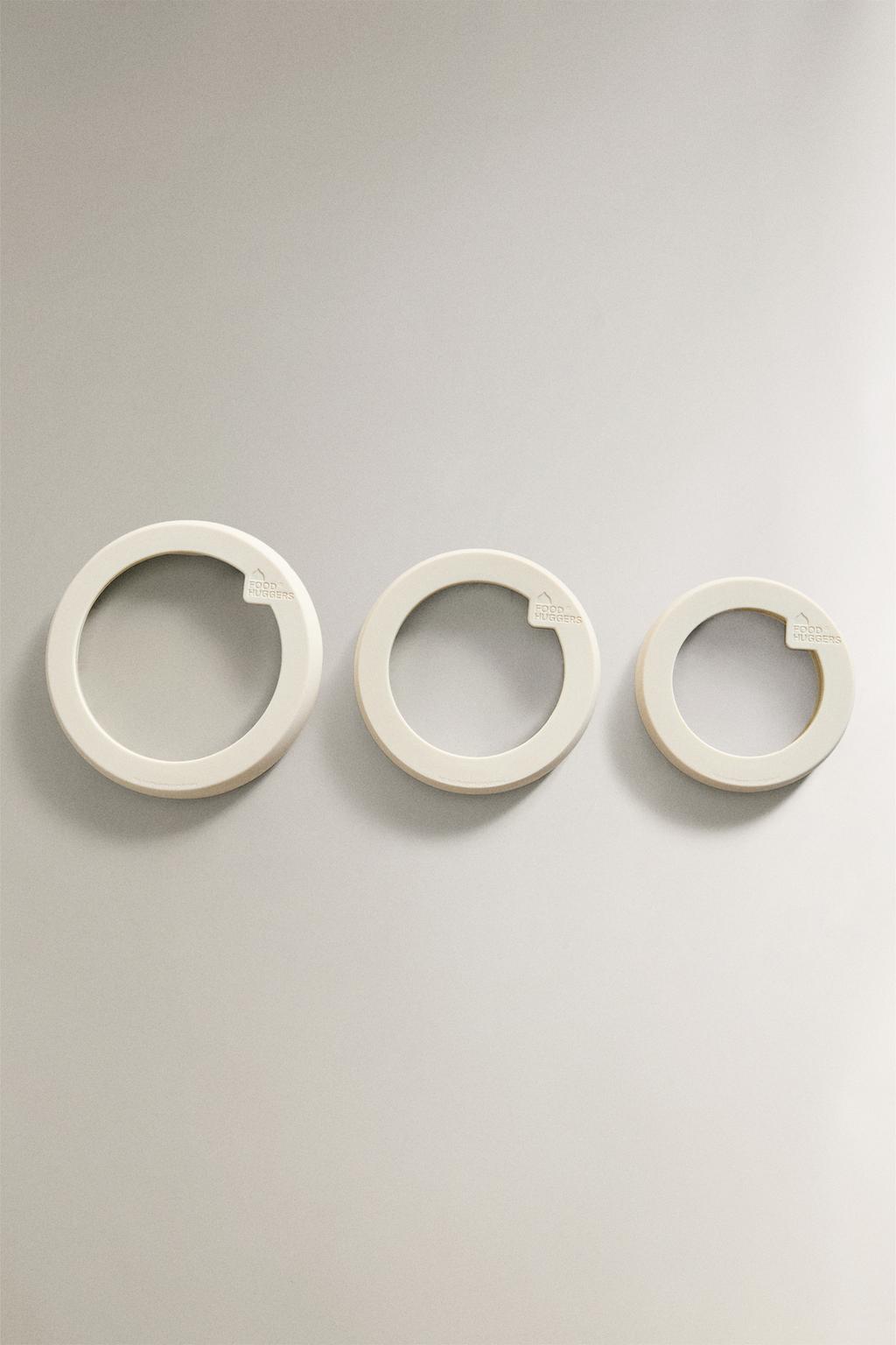 Набор силиконовых и стеклянных крышек (набор из 3 шт.)