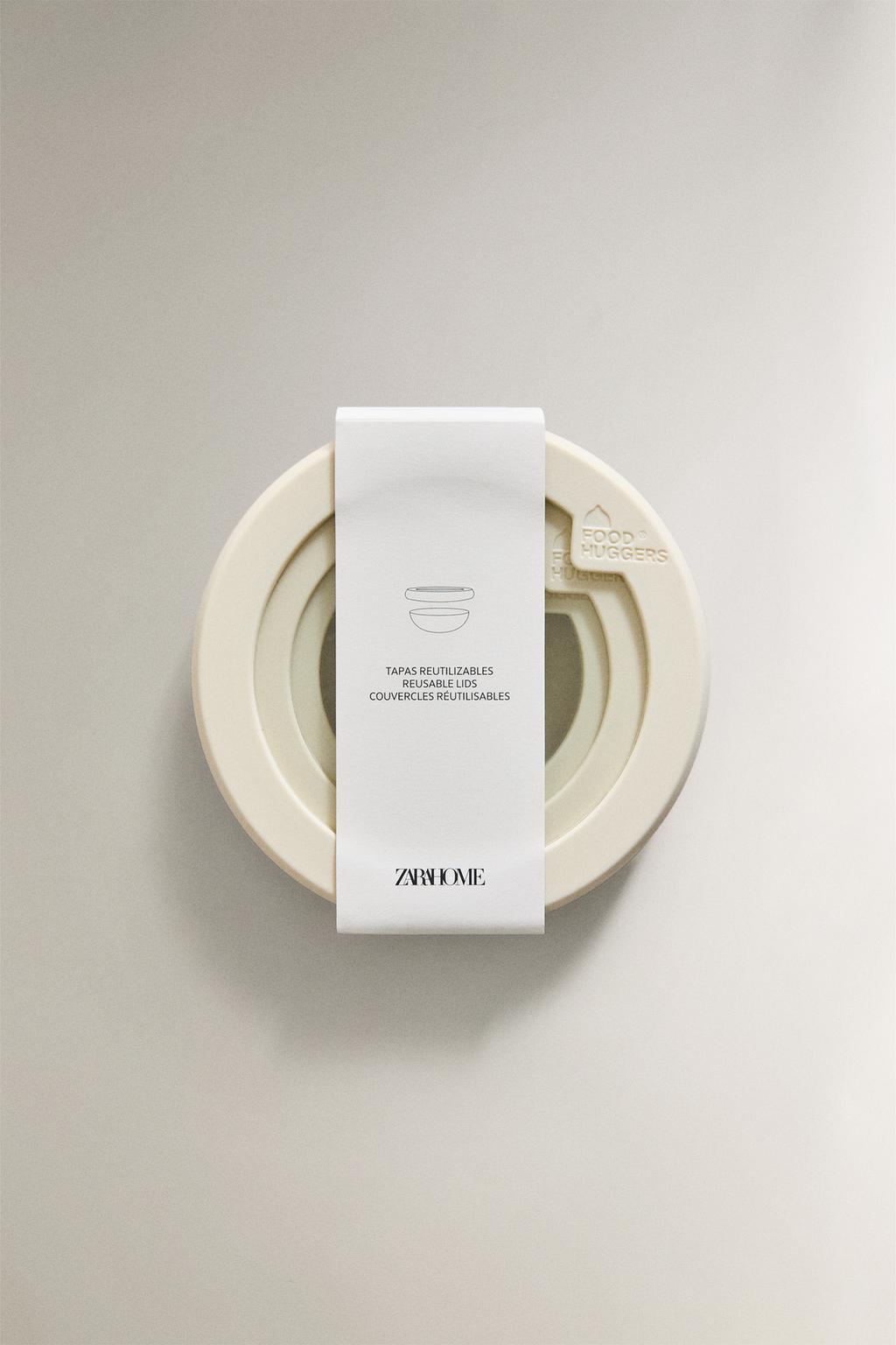 Набор силиконовых и стеклянных крышек (набор из 3 шт.)