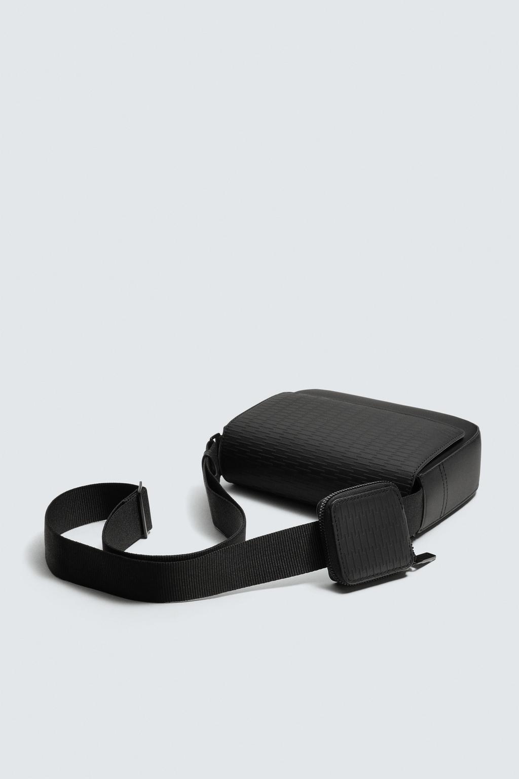 ПРОРЕЗИНЕННАЯ СУМКА С ТЕКСТУРОЙ