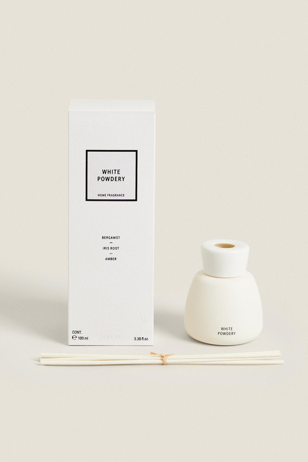 (100 мл) белые порошкообразные диффузоры с тростником