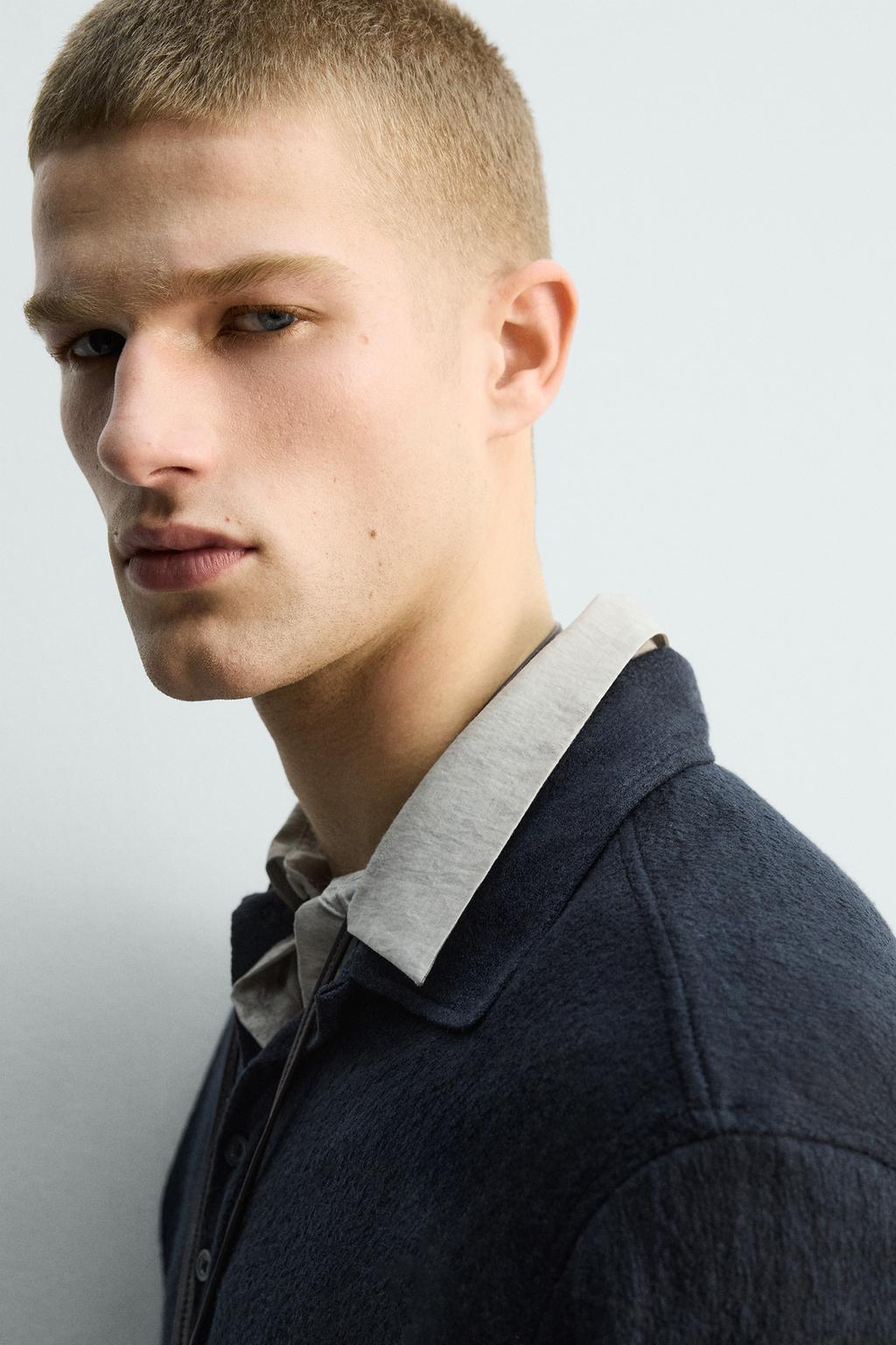 ПОЛО ИЗ РЕЛЬЕФНОЙ ТКАНИ