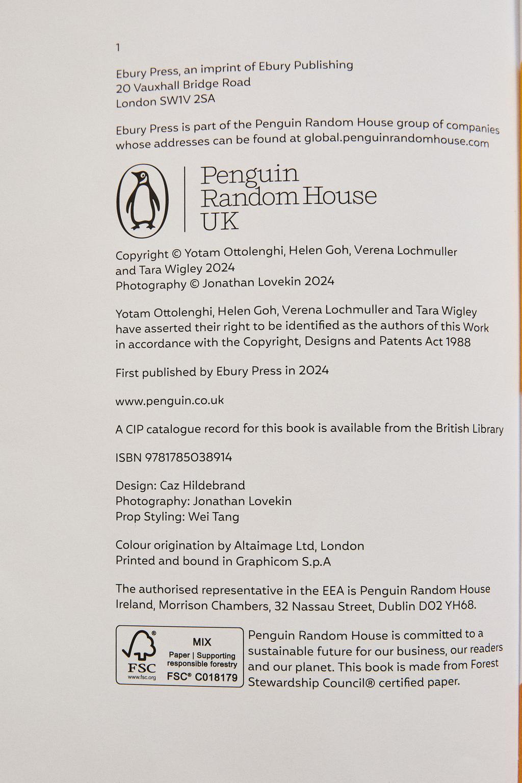 Книга ottolenghi comfort