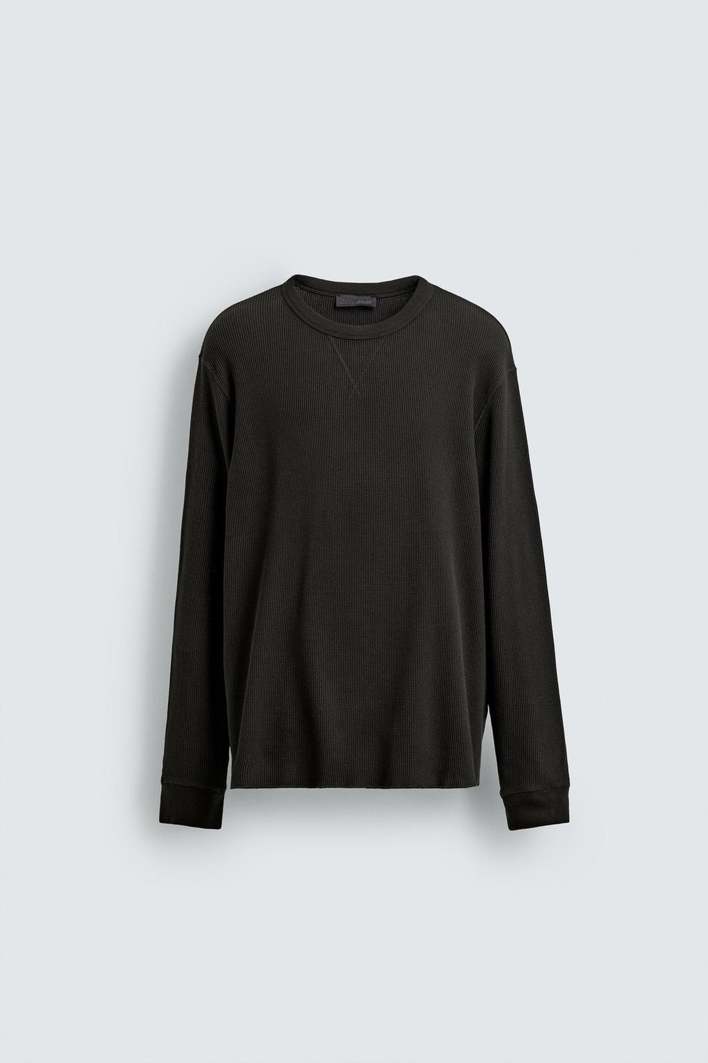 ФУТБОЛКА ИЗ ТКАНИ ВАФЕЛЬНОЙ СТРУКТУРЫ