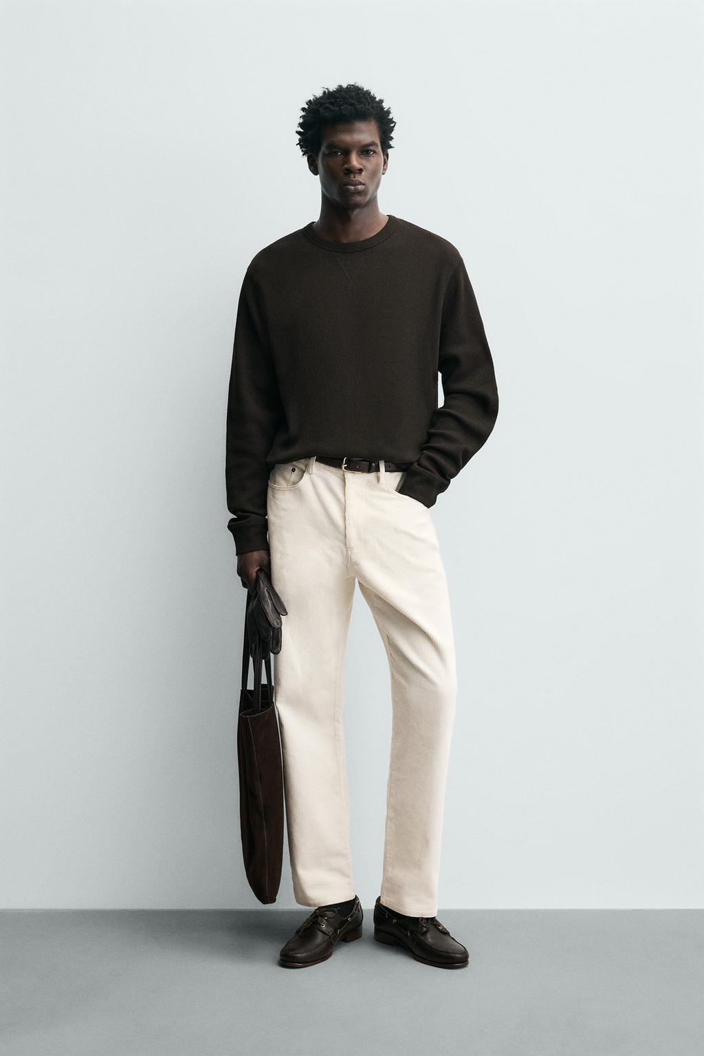 ФУТБОЛКА ИЗ ТКАНИ ВАФЕЛЬНОЙ СТРУКТУРЫ