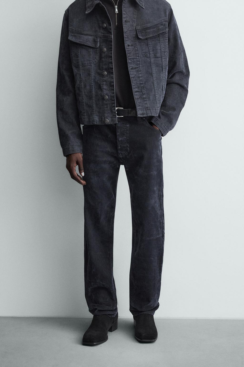 ВЕЛЬВЕТОВЫЕ БРЮКИ STRAIGHT FIT