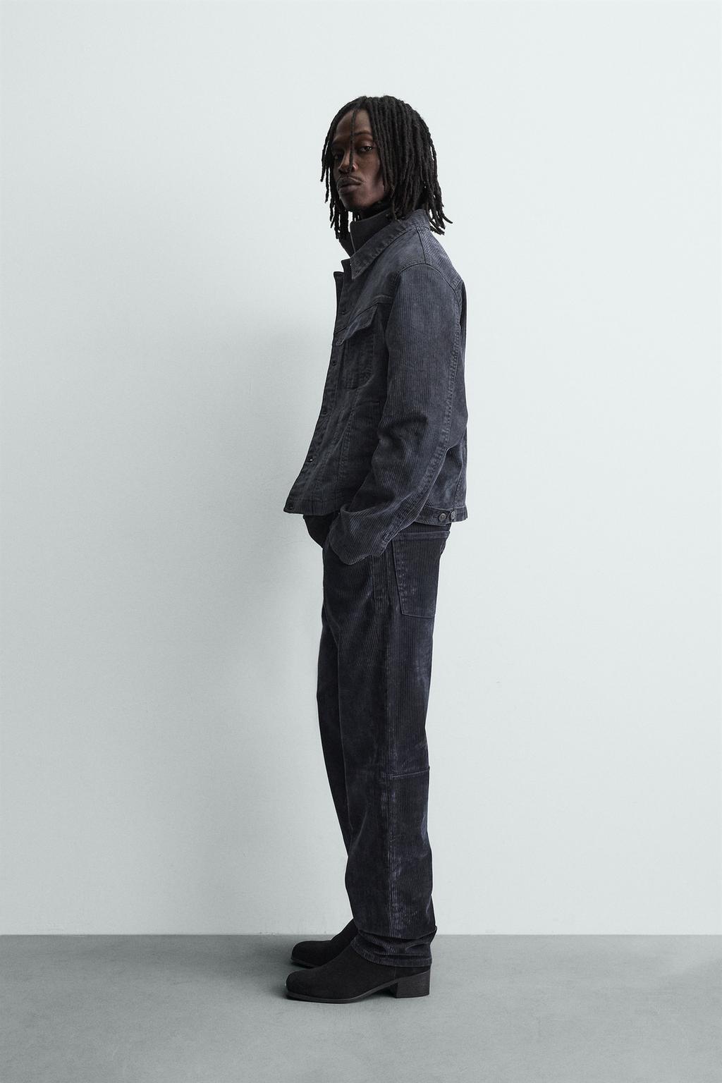 ВЕЛЬВЕТОВЫЕ БРЮКИ STRAIGHT FIT