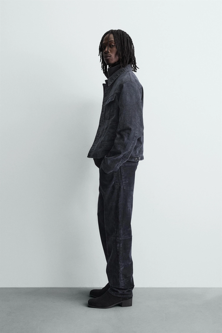 ВЕЛЬВЕТОВЫЕ БРЮКИ STRAIGHT FIT