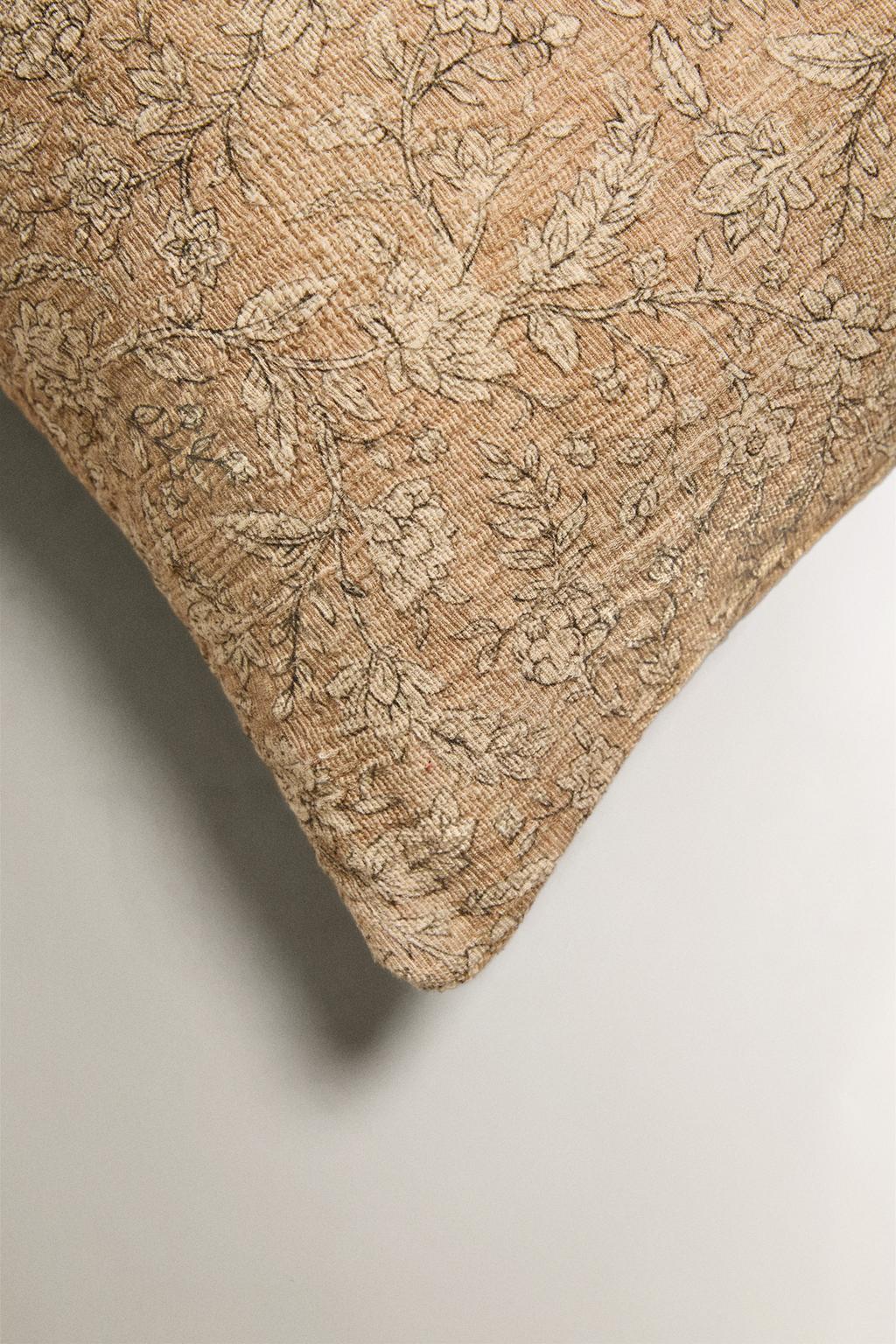 Чехол для подушки с текстурой