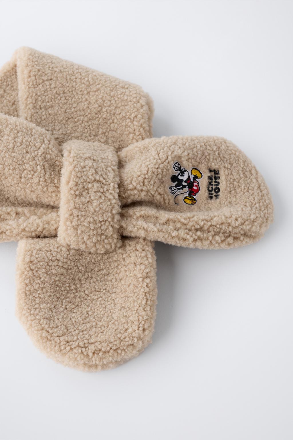 ШАРФ ИЗ ИСКУССТВЕННОЙ ОВЧИНЫ MICKEY MOUSE © DISNEY