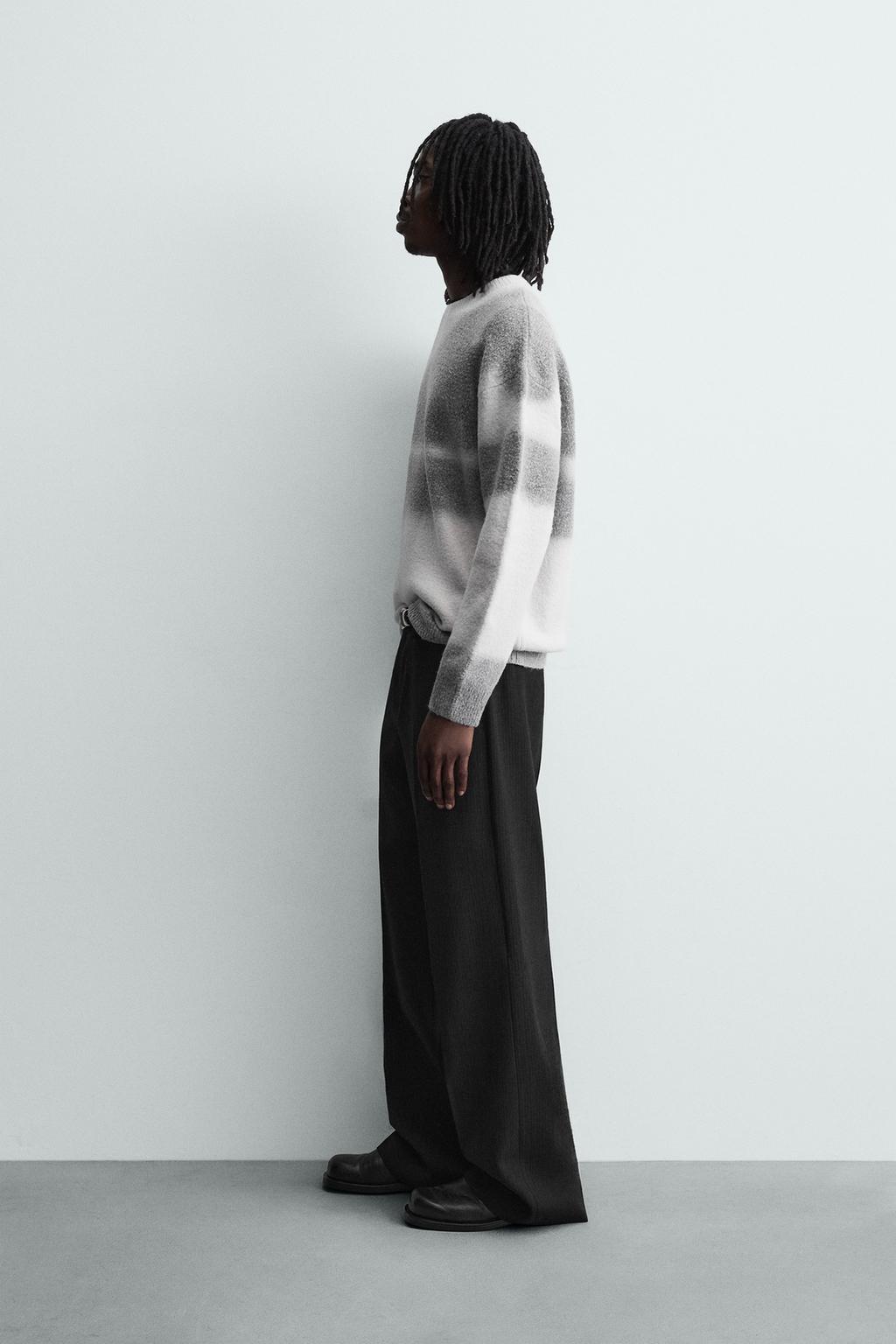 ДЖЕМПЕР С ПРИНТОМ «ЭФФЕКТ СПРЕЯ»